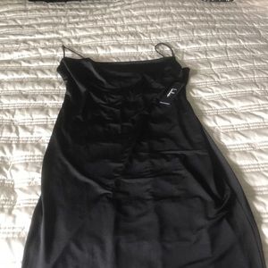 Lulus black slip dress
